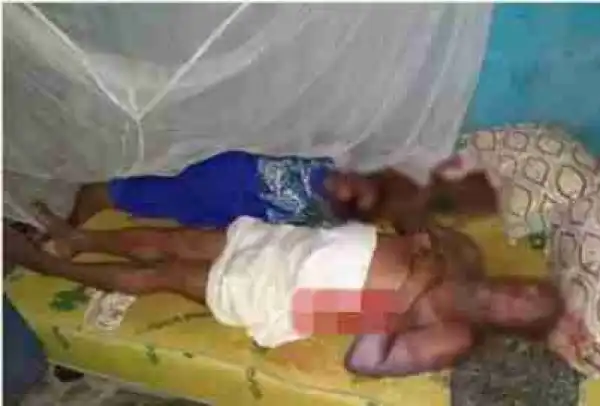 NOT COOL! This Couple Were Killed By Badoo In Ikorodu, Lagos (Graphic Photo)